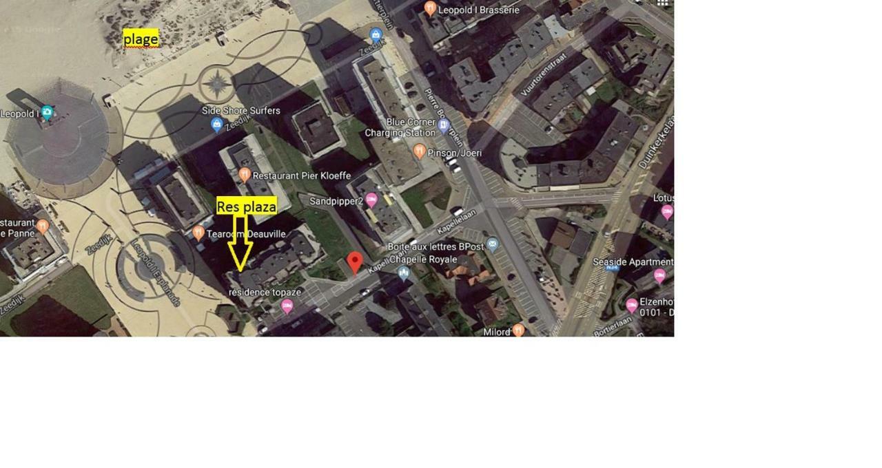 Plaza Appartement De Panne Buitenkant foto